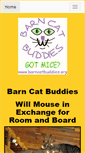 Mobile Screenshot of barncatbuddies.org